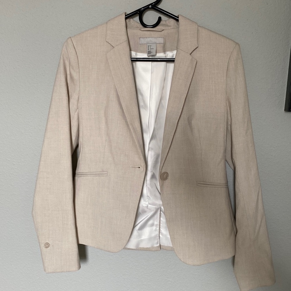 Cream HM Blazer